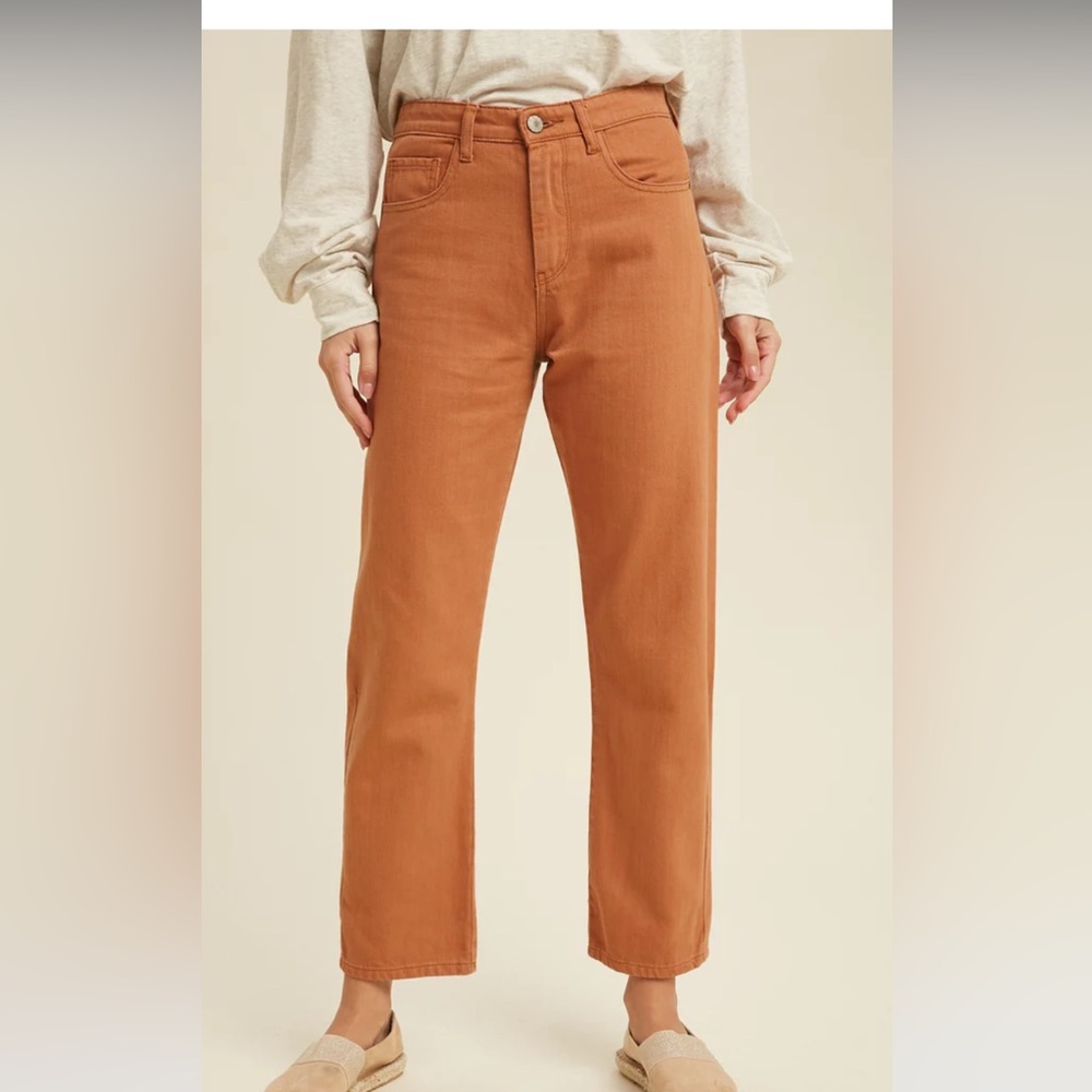 Wishlist 5 pocket denim jeans in spice. NWOT. Retail 60